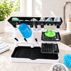 2-Pack Vertical Bottle Drying Rack