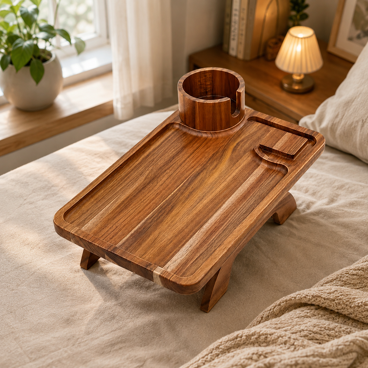 3-in-1 Sofa Arm Tray