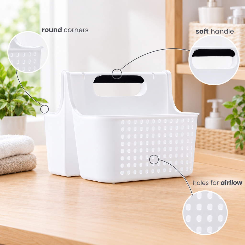 Soft Handle Cleaning Storage Tote