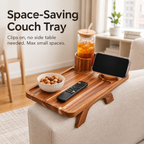 3-in-1 Sofa Arm Tray