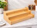 Expandable Bamboo 3-Tier Organizer