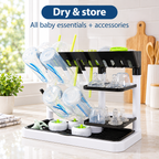 2-Pack Vertical Bottle Drying Rack