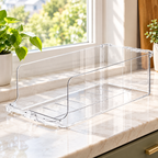 Expandable Clear Fridge Drink Organizer