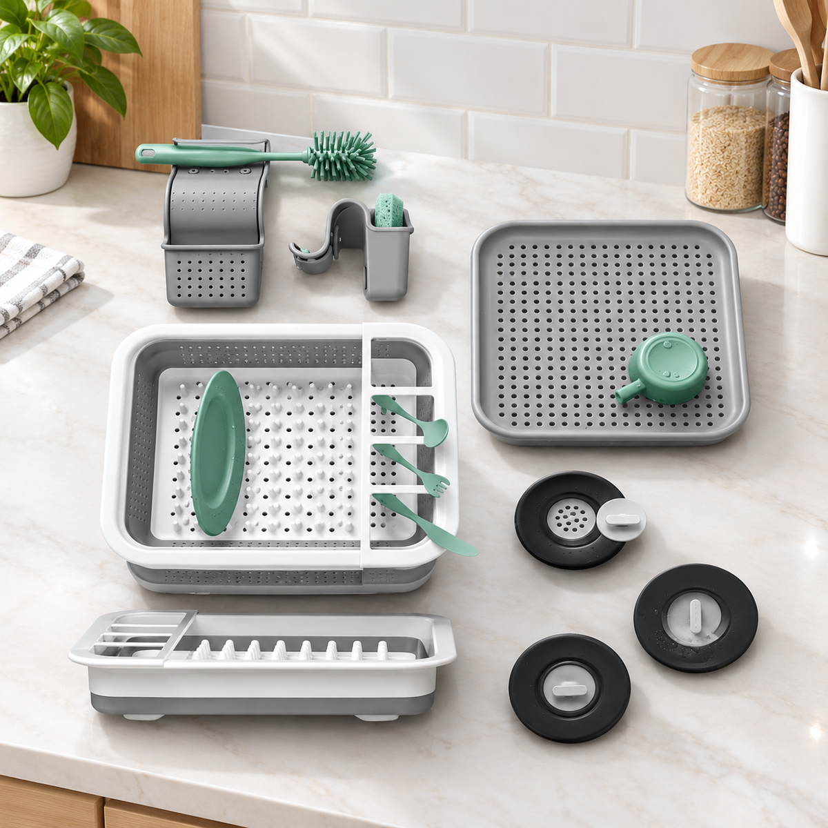 Soft Handle Cleaning Storage Tote