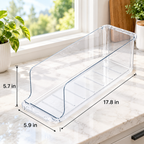 Expandable Clear Fridge Drink Organizer