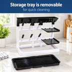 2-Pack Vertical Bottle Drying Rack