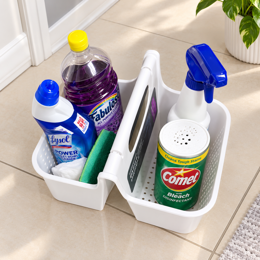 Soft Handle Cleaning Storage Tote